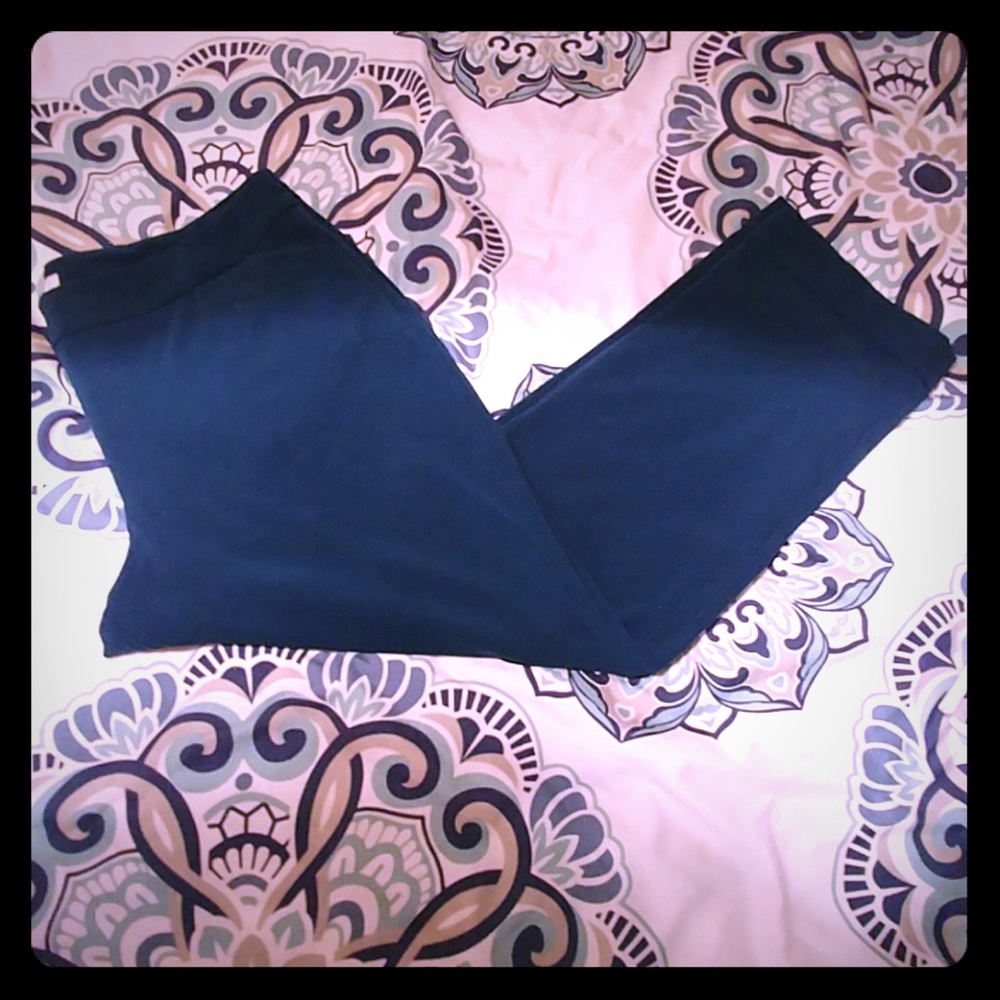 NY&Co teal ankle pants